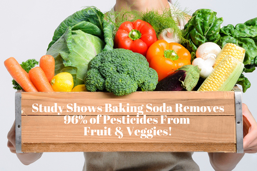 Baking Soda: Remove Pesticides from Produce